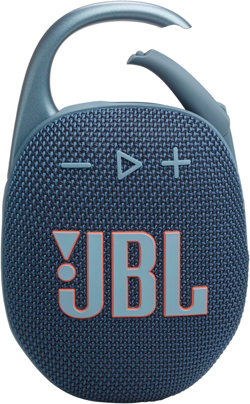 JBL Clip 5 Blue Speaker Bluetooth