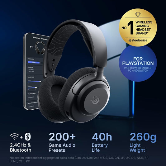 SteelSeries Arctis Nova 3P Wireless Headset