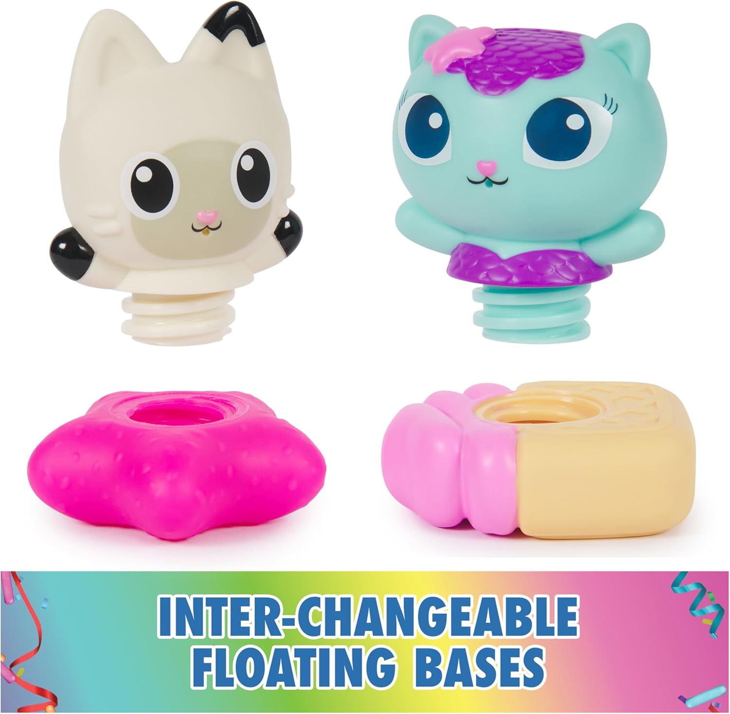 Gabby's Dollhouse Bath Figures