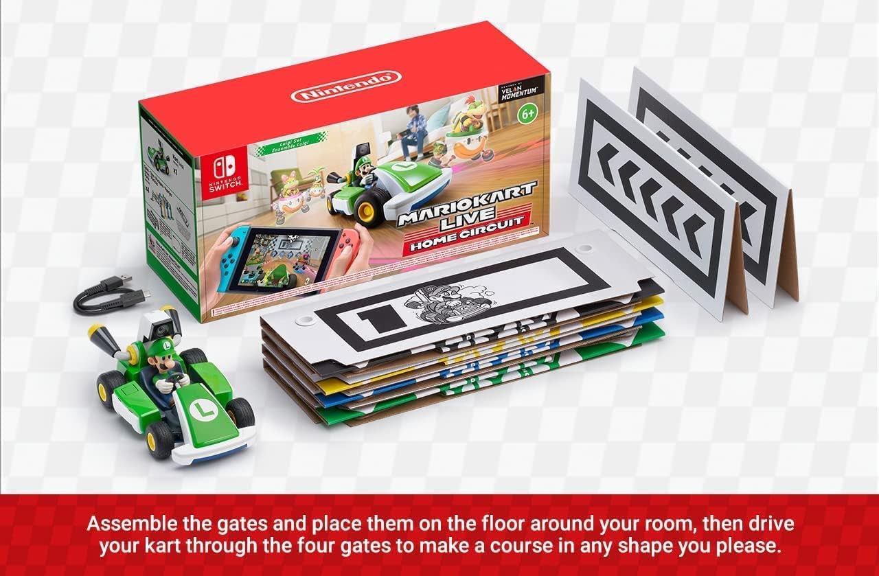 Mario Kart Live: Home Circuit - Luigi Set (Nintendo Switch)