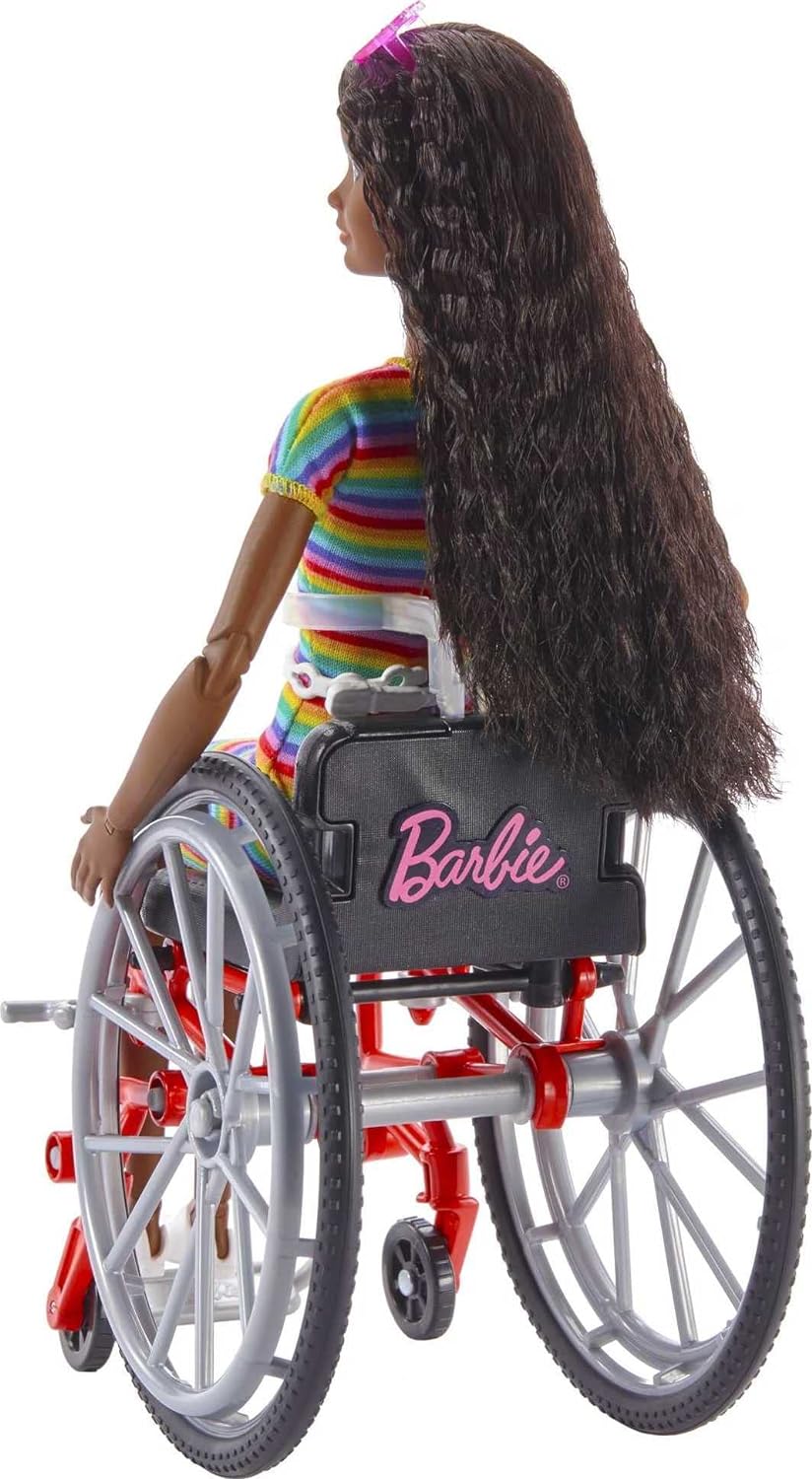Barbie: Doll with Wheelchair Brunette (W2)