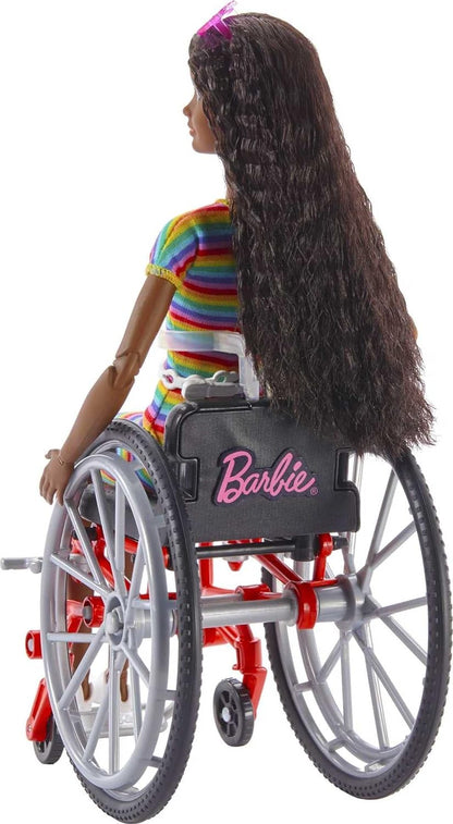 Barbie: Doll with Wheelchair Brunette (W2)