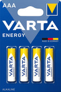 Varta Energy Alkaline AAA Batteries LR03 (Blister Pack)