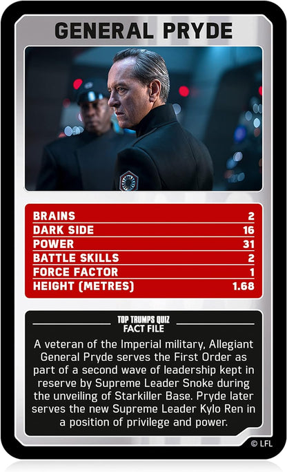 TOP TRUMPS: STAR WARS EPISODES 7-9