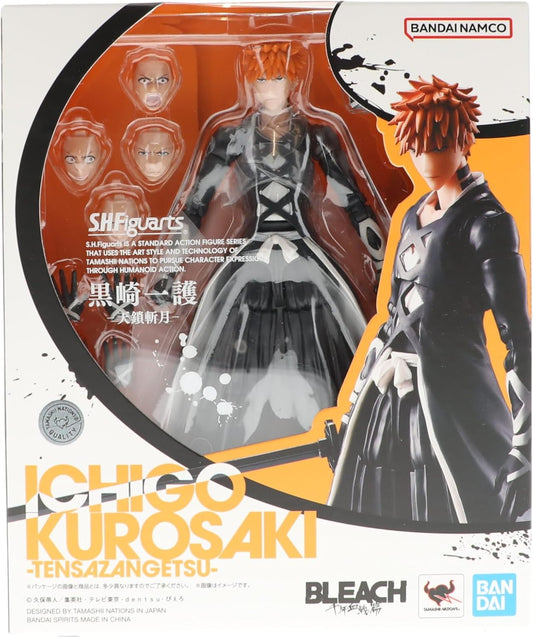 Tamashii Nations | S.H.Figuarts Bleach: Thousand-Year Blood War Ichigo Kurosaki Bankai Tensa Zangetsu
