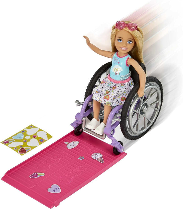 Barbie Chelsea: Wheelchair Blonde Doll