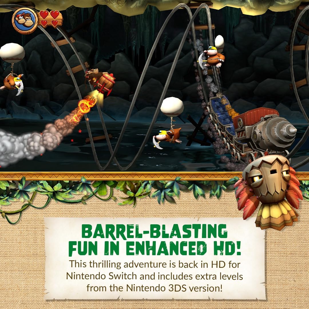 Donkey Kong Country Returns HD (Nintendo Switch)