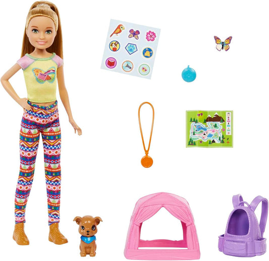 Barbie: It Takes Two - Stacie Camping Doll + Puppy