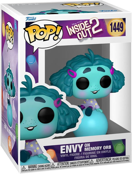 Funko POP: Inside Out 2 Envy on Memory Orb 1449
