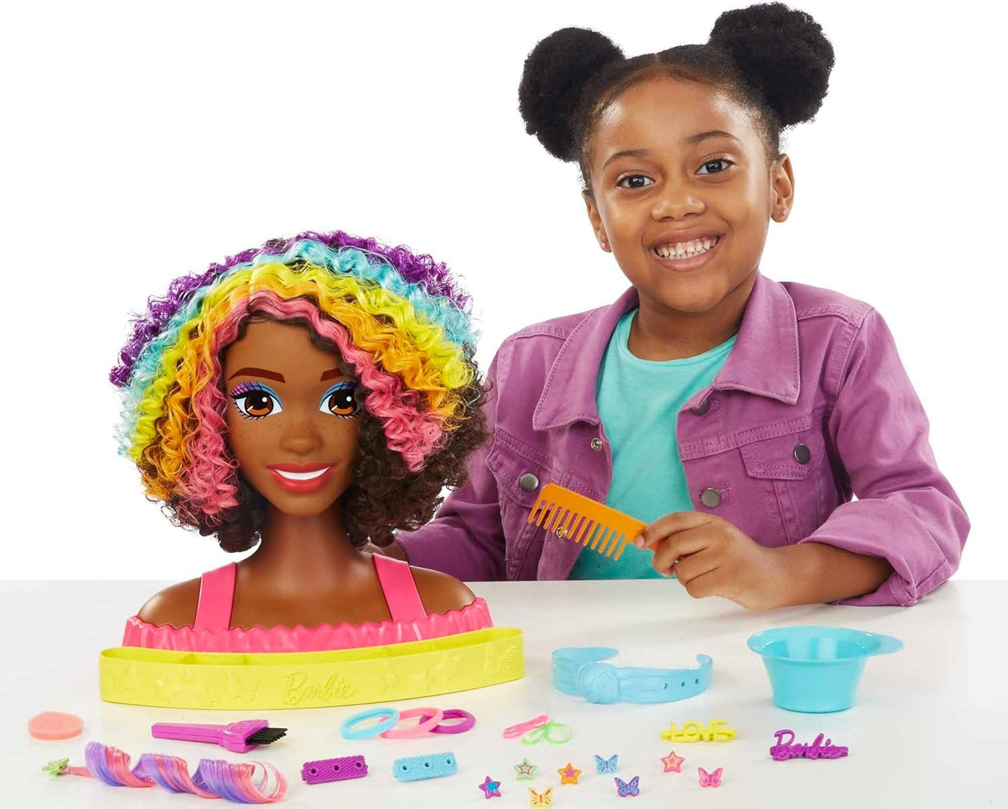 Barbie Totally Hair Deluxe Styling Head Black