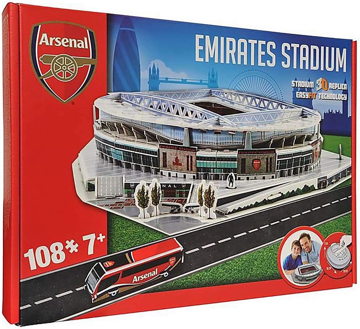 3D Stadium Puzzle: The Emirates (Arsenal)