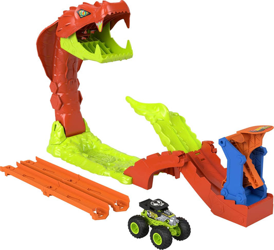 Hot Wheels Monster Trucks 1:64 Snake Slam Takedown SS26