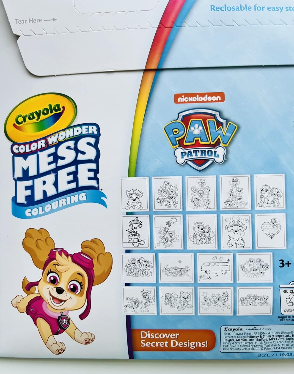 Crayola Paw Patrol Color Wonder Pad