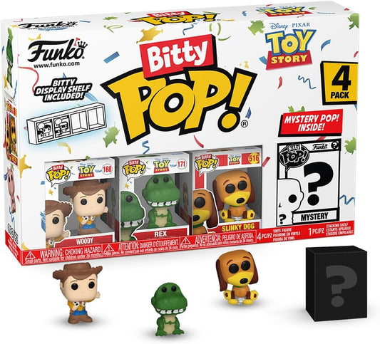 Bitty Pop! – Disney: Toy Story – Woody (4-Pack Blister)
