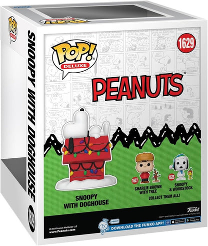 Funko POP! – Peanuts: Snoopy with Doghouse (Deluxe)
