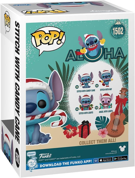 Funko POP! Disney: Stitch with Candy Cane