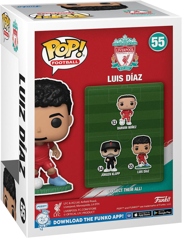 Funko POP: Liverpool FC Luis Diaz 55