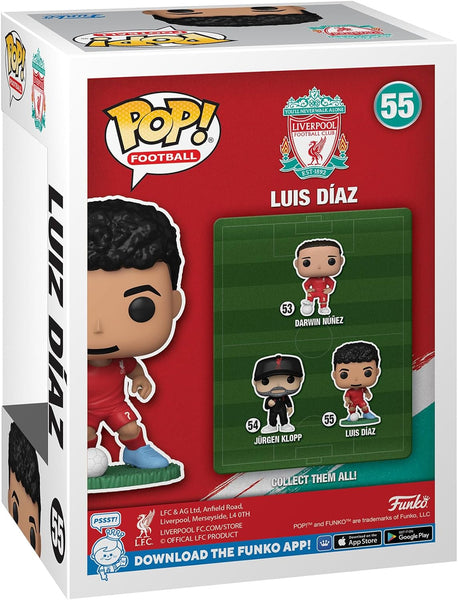 Funko POP: Liverpool FC Luis Diaz 55