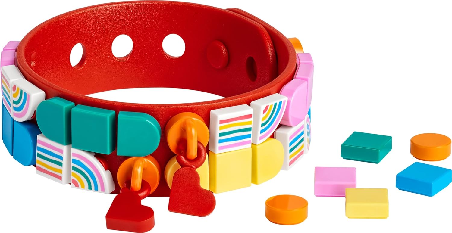 LEGO® | DOTS: Rainbow Bracelet with Charm (41953)