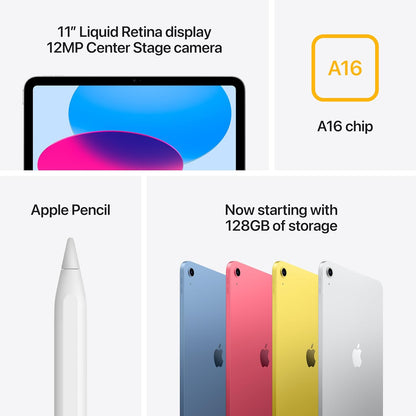 iPad 11th Gen 11"  Wi-Fi 256GB Silver