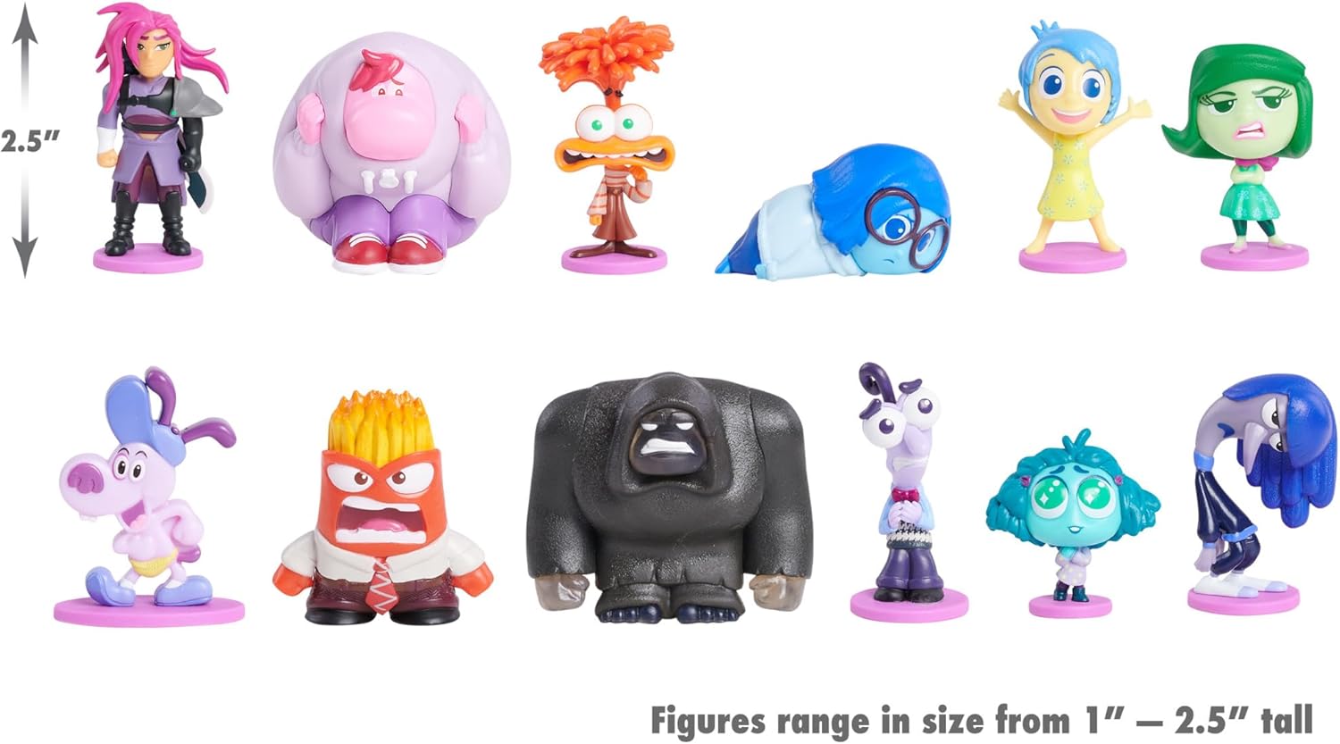 Disney Inside Out 2 Collectible Mini Figures