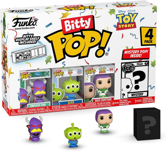 Blister 4 figures Bitty POP Disney Toy Story Zurg
