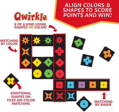 Qwirkle (Color Blind Friendly Edition)