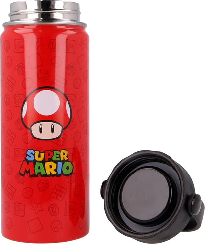 NINTENDO SUPER MARIO BROS STAINLESS STEEL BOTTLE 530ML