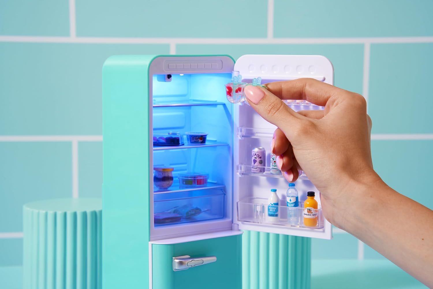 Mini Brands Fill The Fridge Playset S1