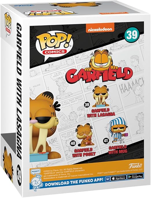Funko POP Animation: Garfield - Garfield w/ Lasagna Pan