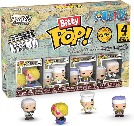 Funko Bitty Pop: One Piece - Sanji 4 Pack
