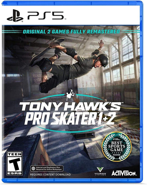 Tony Hawk's Pro Skater 1 & 2 Remastered (PlayStation 5)