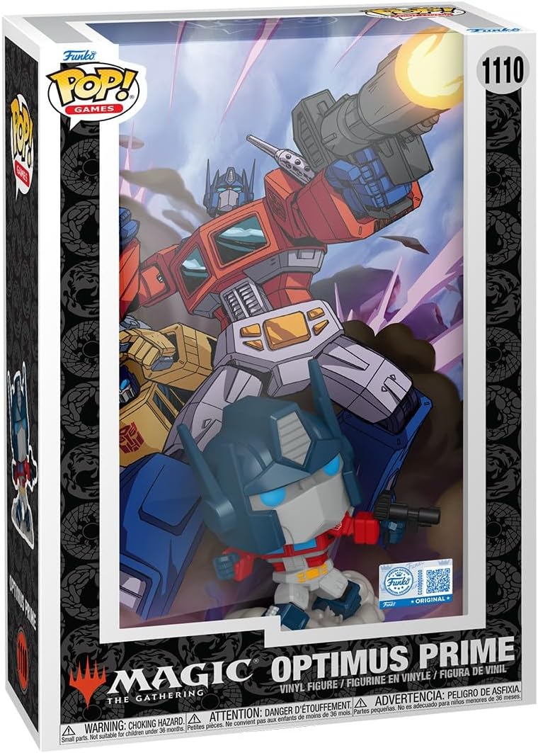Funko Pop! Comic Cover - Transformers x MTG - Optimus Prime