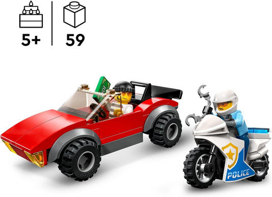 LEGO® | City: Police Car Bike Chase (60392)