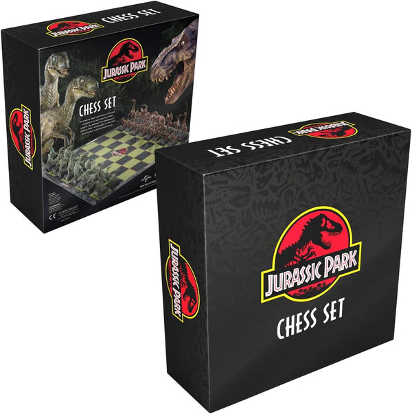 The Noble Collection Jurassic Park Chess Game