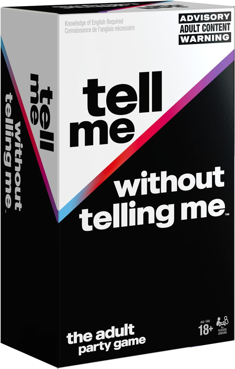 TELL ME WITHOUT TELLING ME