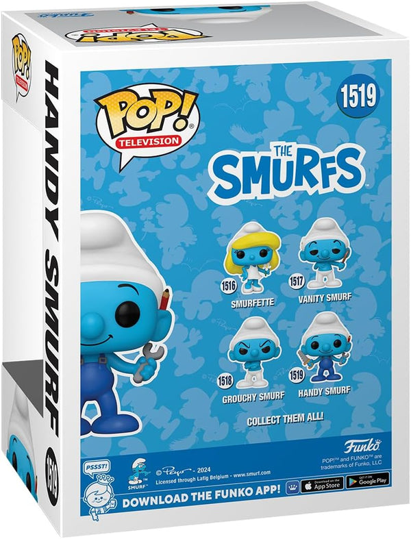 Funko POP! : Smurfs - Handy Smurf