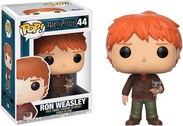 Funko POP: Harry Potter - Ron Weasley with Scabbers 44