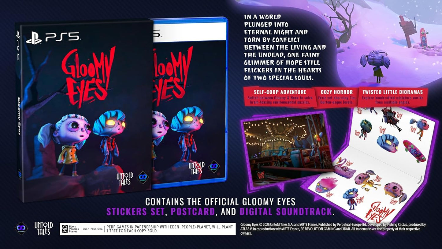 Gloomy Eyes, Slipcase Edition (PlayStation 5)