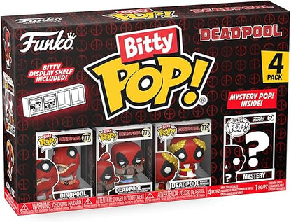 Funko Bitty POP! Deadpool Dinopool 4 Pack