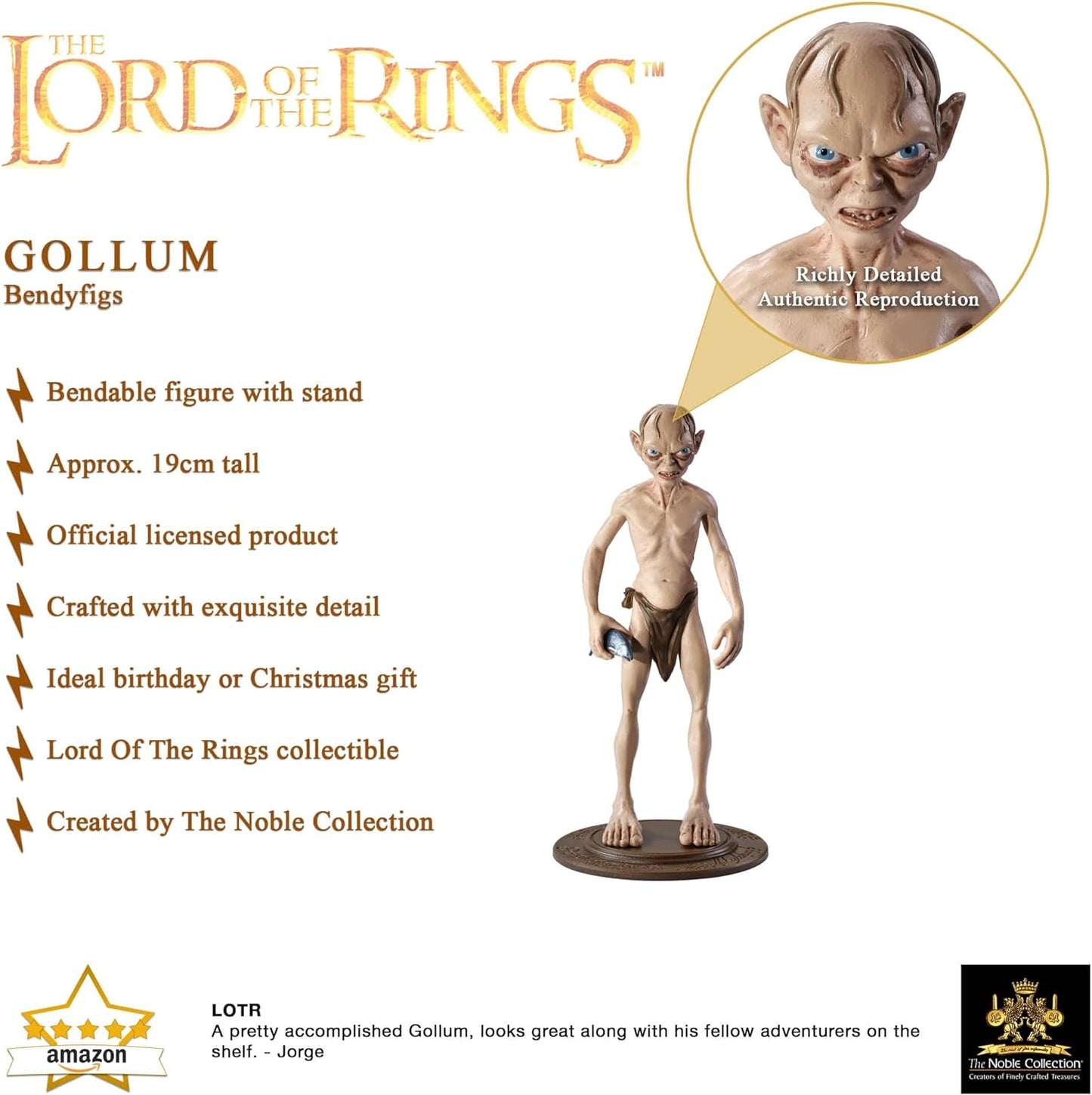 Bendy Figs Lord Of The Rings Gollum