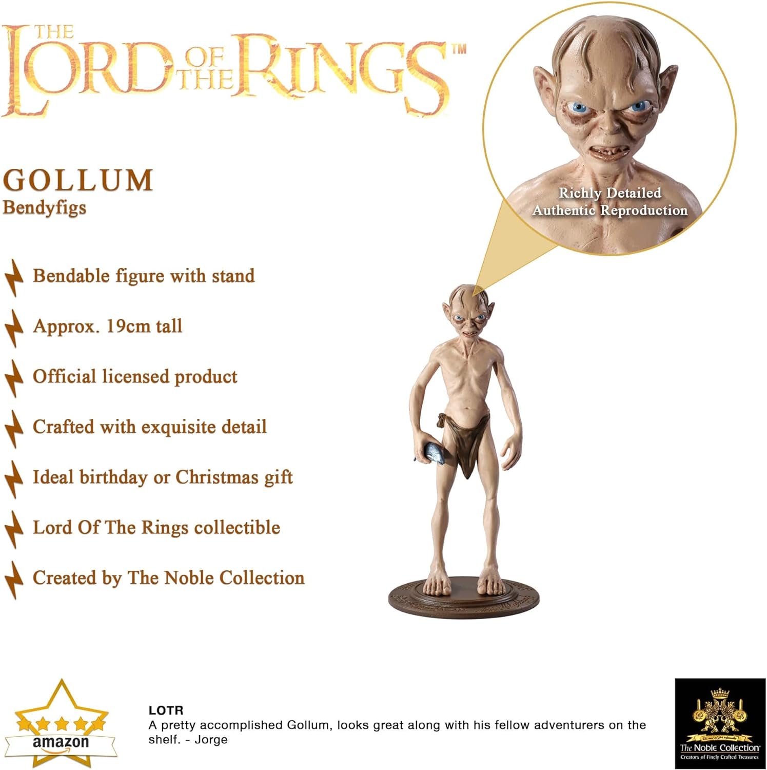 Bendy Figs Lord Of The Rings Gollum