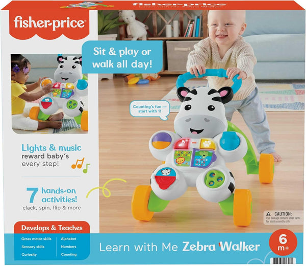 Fisher Price: Learn with Me Zebra Walker
