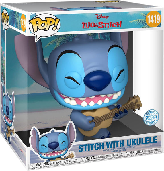 Funko POP! : Disney - Stitch Ukelele Exclusive 25cm