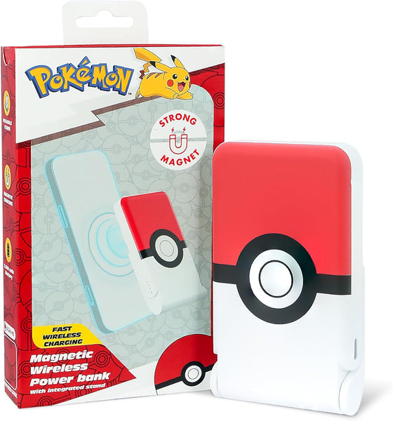 OTL Pokemon Magsafe Wireless Magnetic Power Bank (Poke Ball)