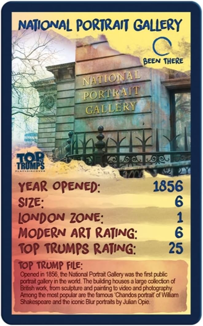 Top Trumps: London Galleries