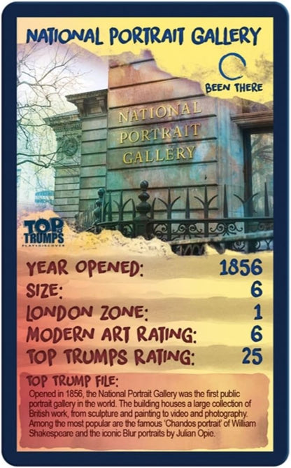 Top Trumps: London Galleries