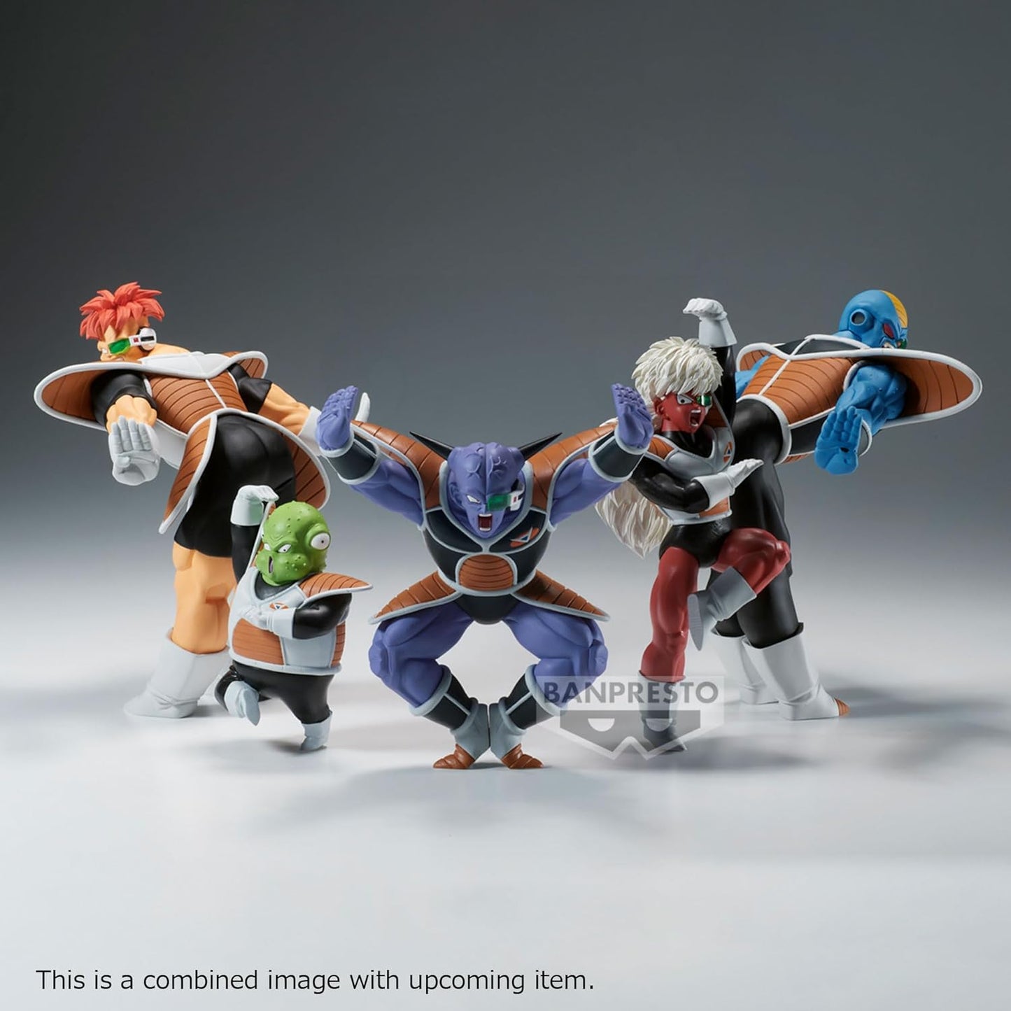 Dragon Ball Z Solid Edge Works Ginyu figure 10cm