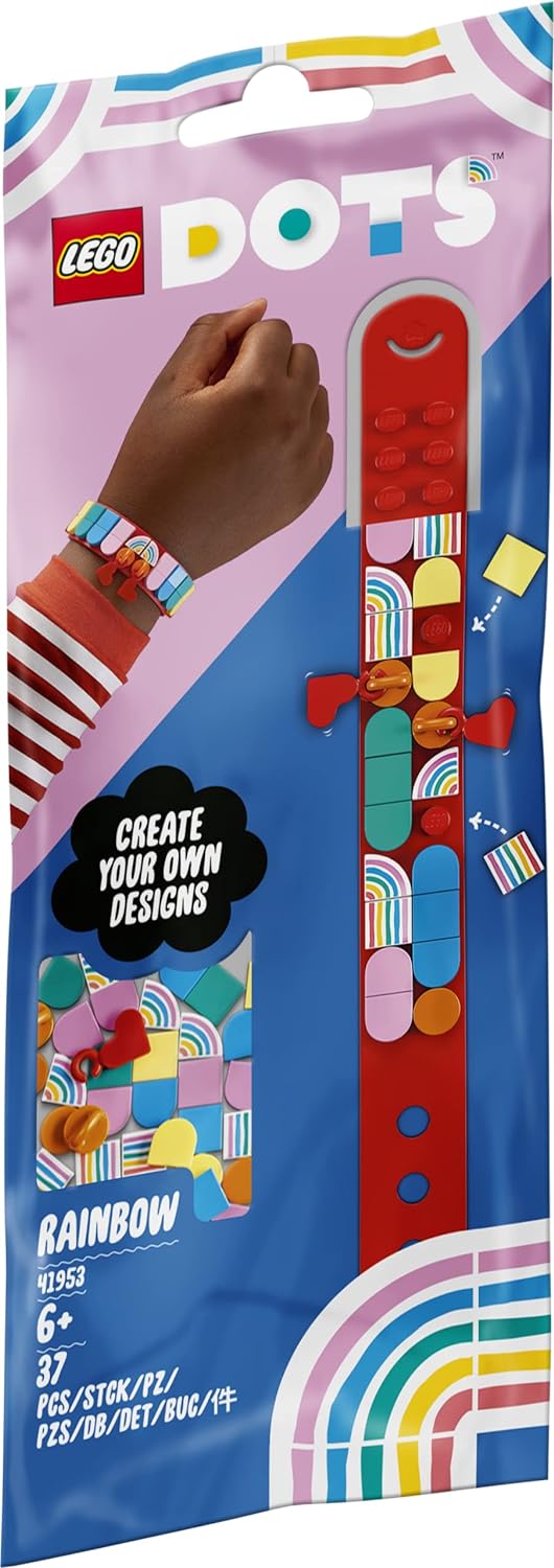 LEGO® | DOTS: Rainbow Bracelet with Charm (41953)