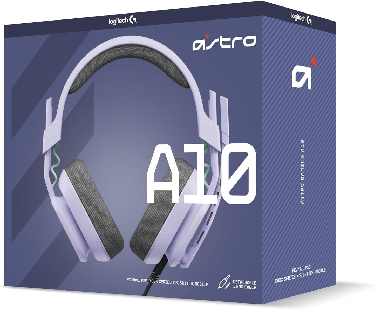 Logitech A10 Astro Gaming Gen 2 Jack 3.5mm White Headset with Microphone